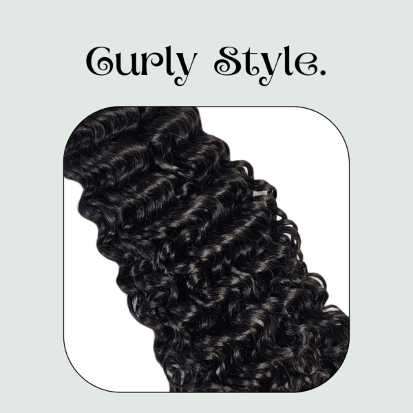 Virgin Human Hair Wig - Italian Curly